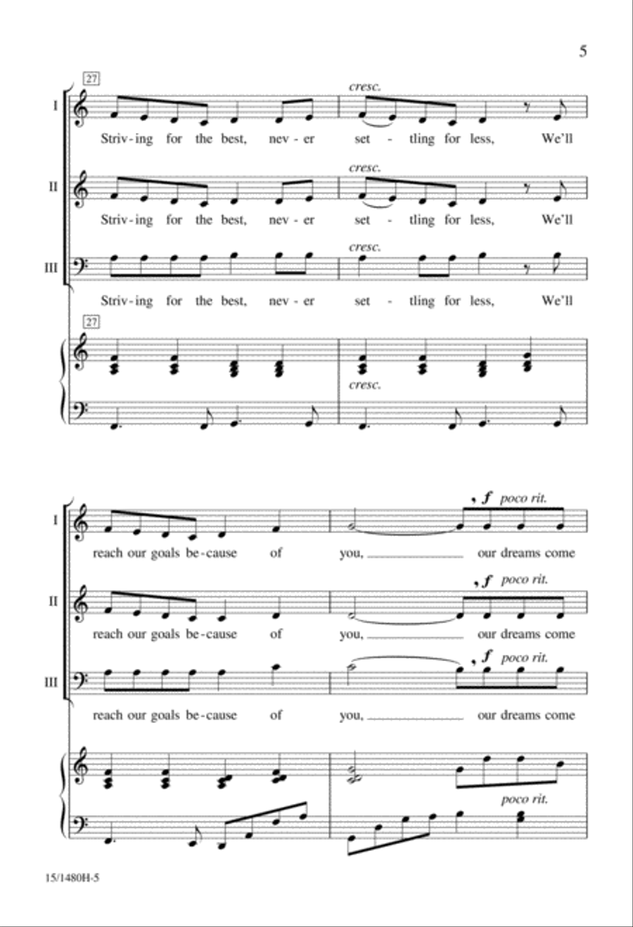 Because You Cared 3-Part scores gallery preview page 5