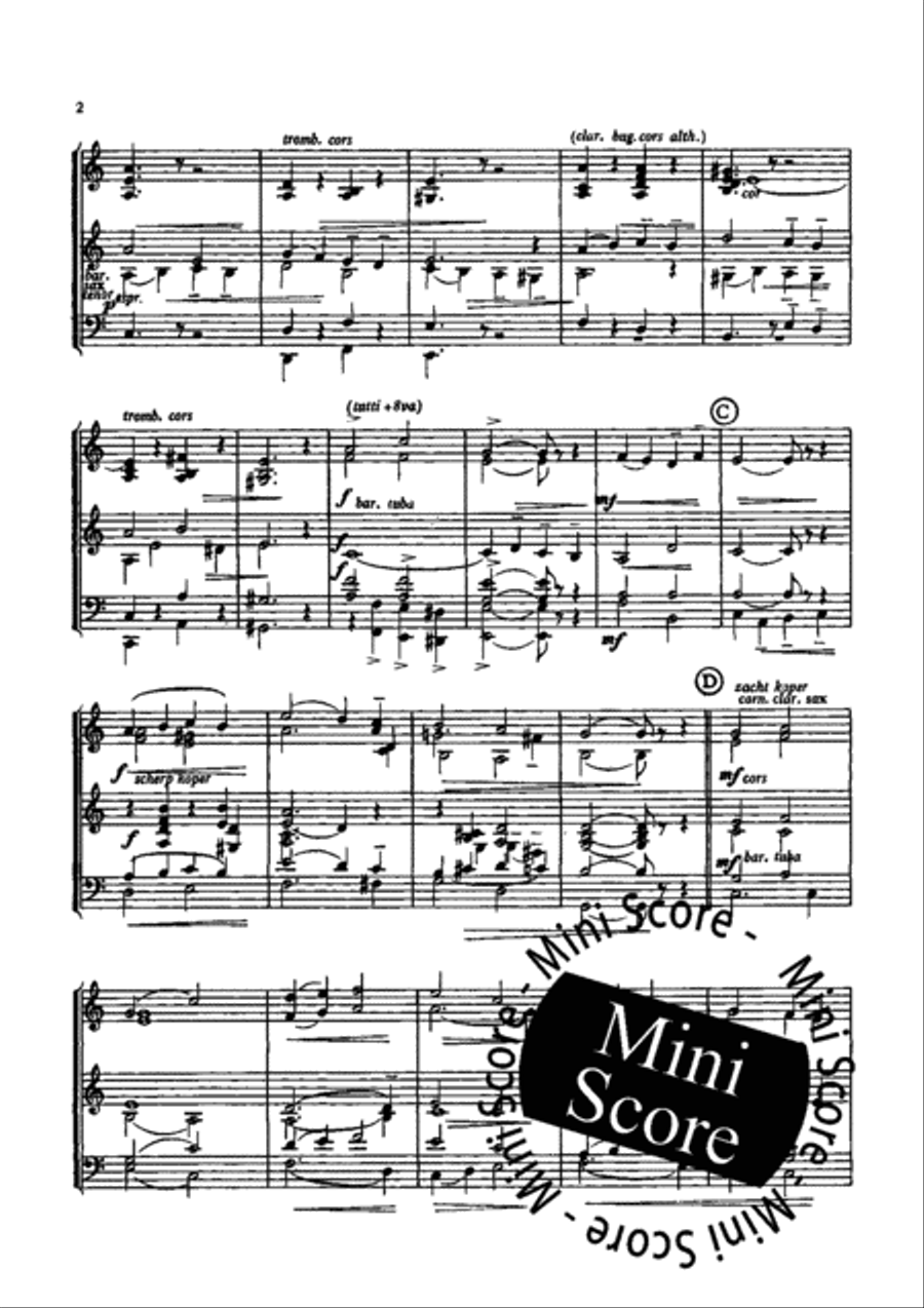 Suite Breve Concert Band scores gallery preview page 4