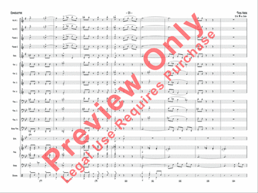 This Here (Dis Here) Jazz Ensemble scores gallery preview page 24