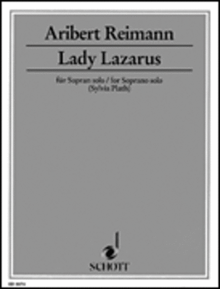 Lady Lazarus Soprano Solo