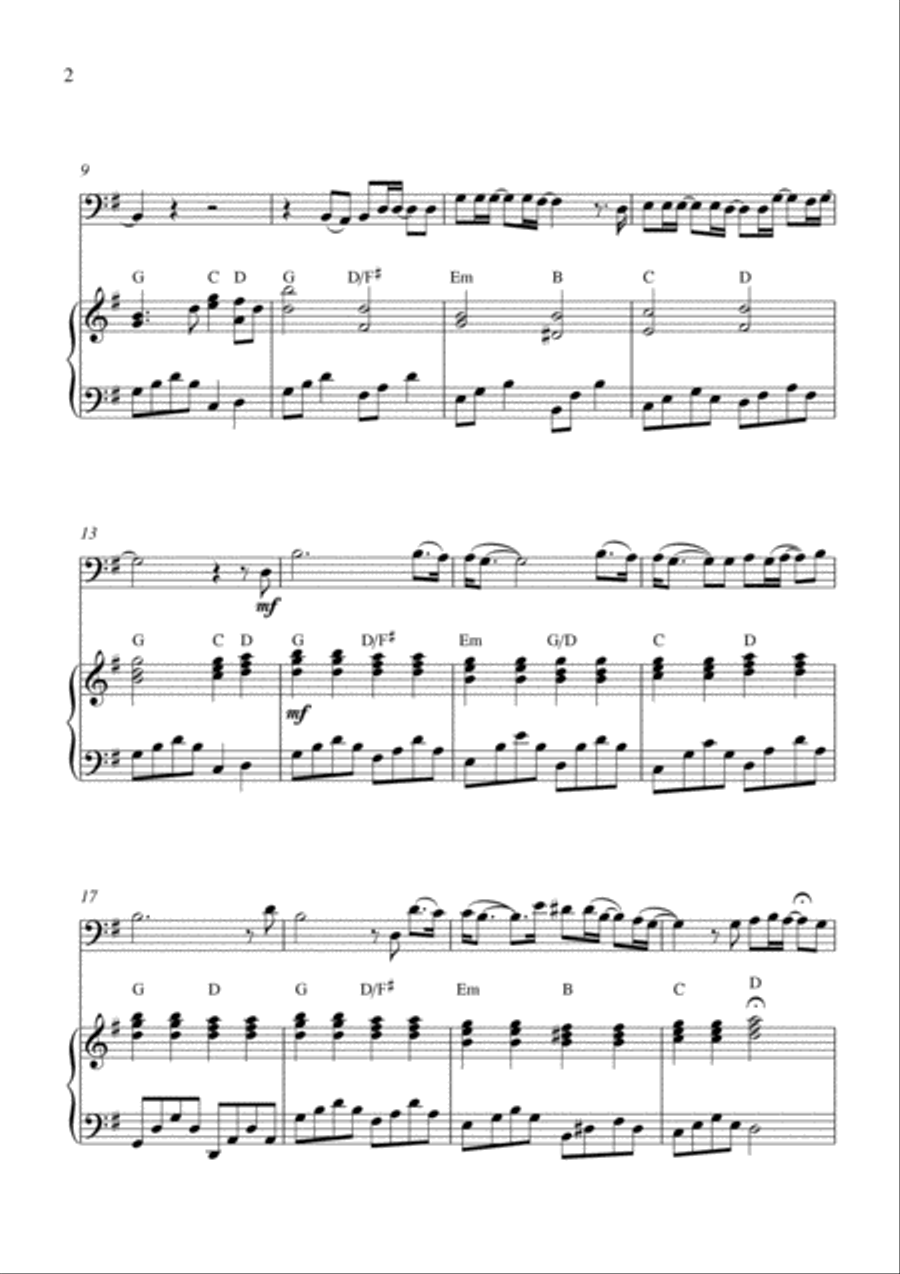 I Love You I Love You Piano scores gallery preview page 2