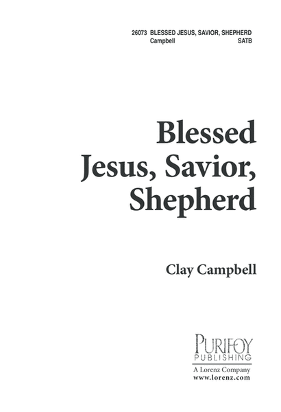 Blessed Jesus, Savior Shepherd