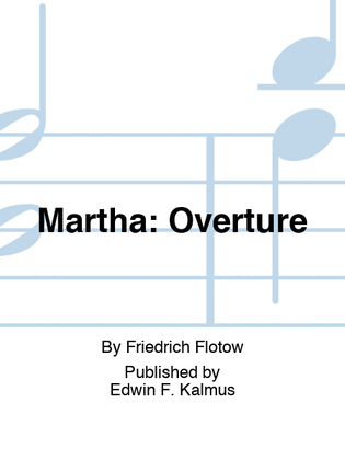 Book cover for MARTHA: Overture
