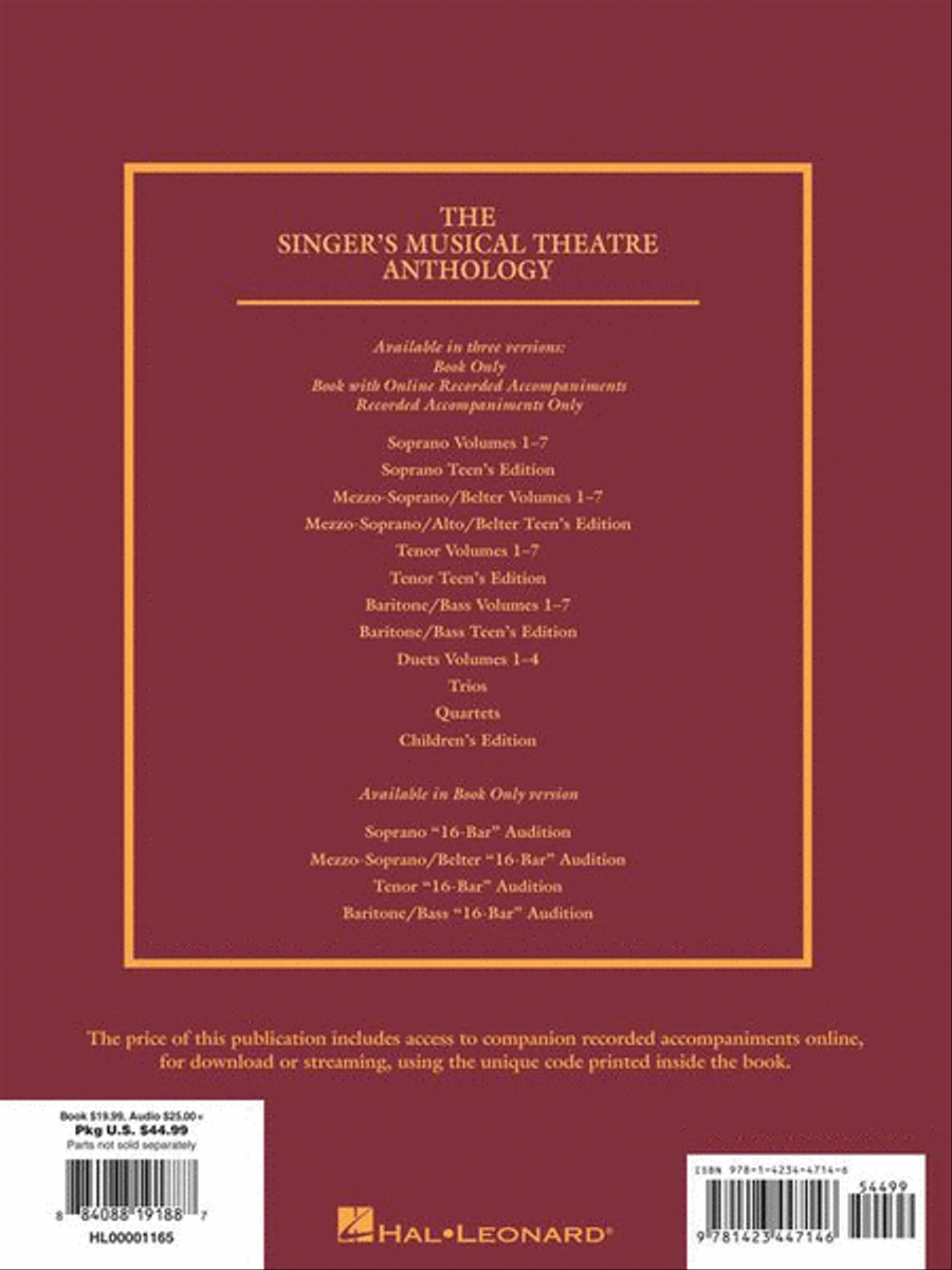 Singer's Musical Theatre Anthology – Volume 5 Baritone Voice scores gallery preview page 10