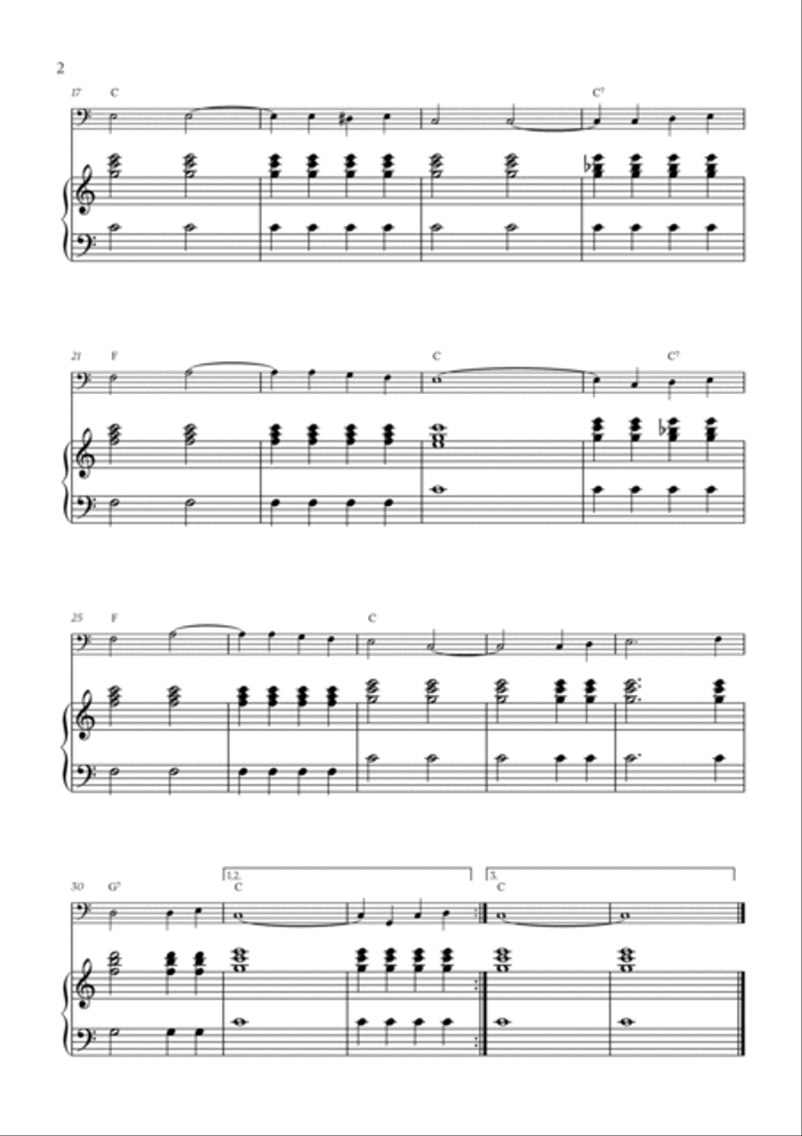 You Are My Sunshine You Are My Sunshine Piano scores gallery preview page 2
