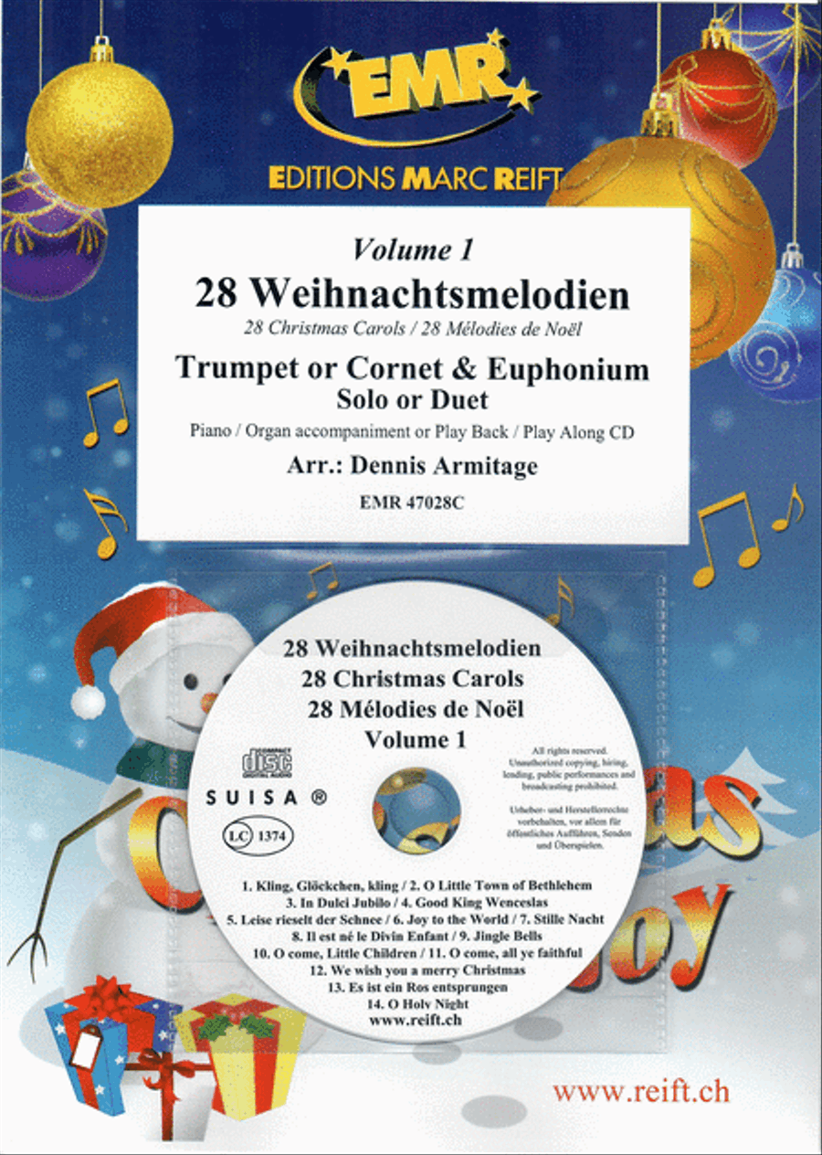28 Weihnachtsmelodien Vol. 1 Brass Duet scores gallery preview page 1