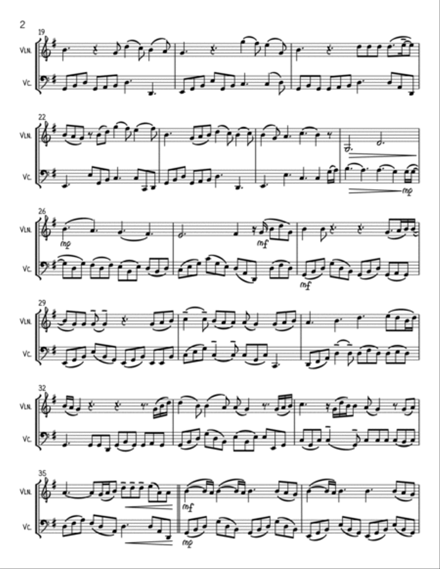 Perfect String Duet scores gallery preview page 2
