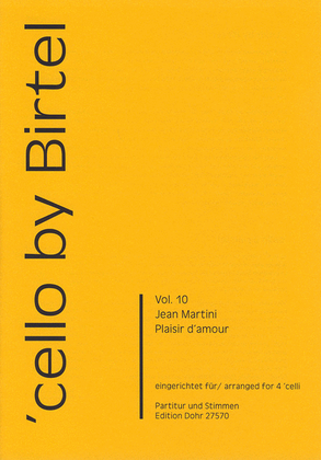 Book cover for Plaisir d'amour (für vier Violoncelli)