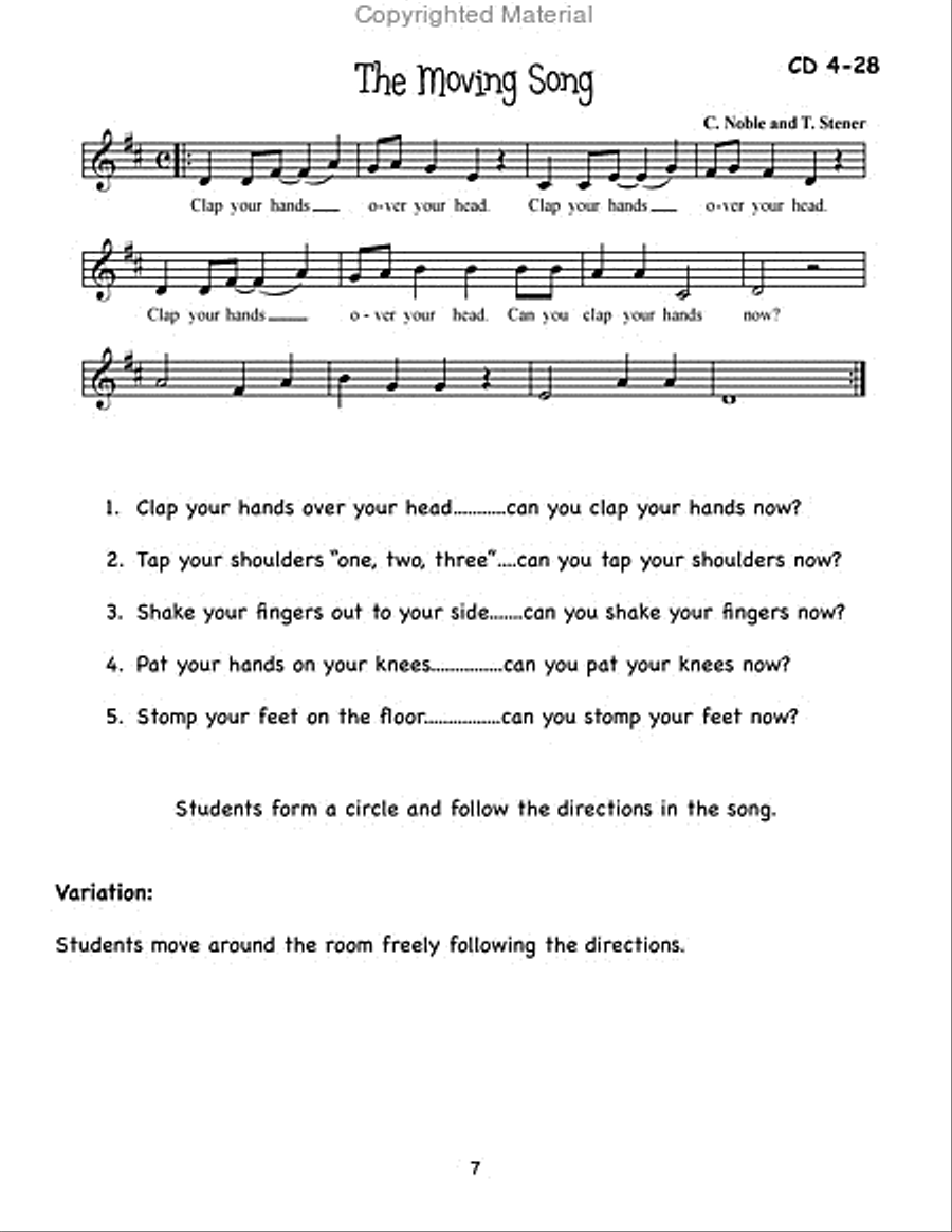 Making Music Fun for the Little Ones!, Book 1 CD scores gallery preview page 5