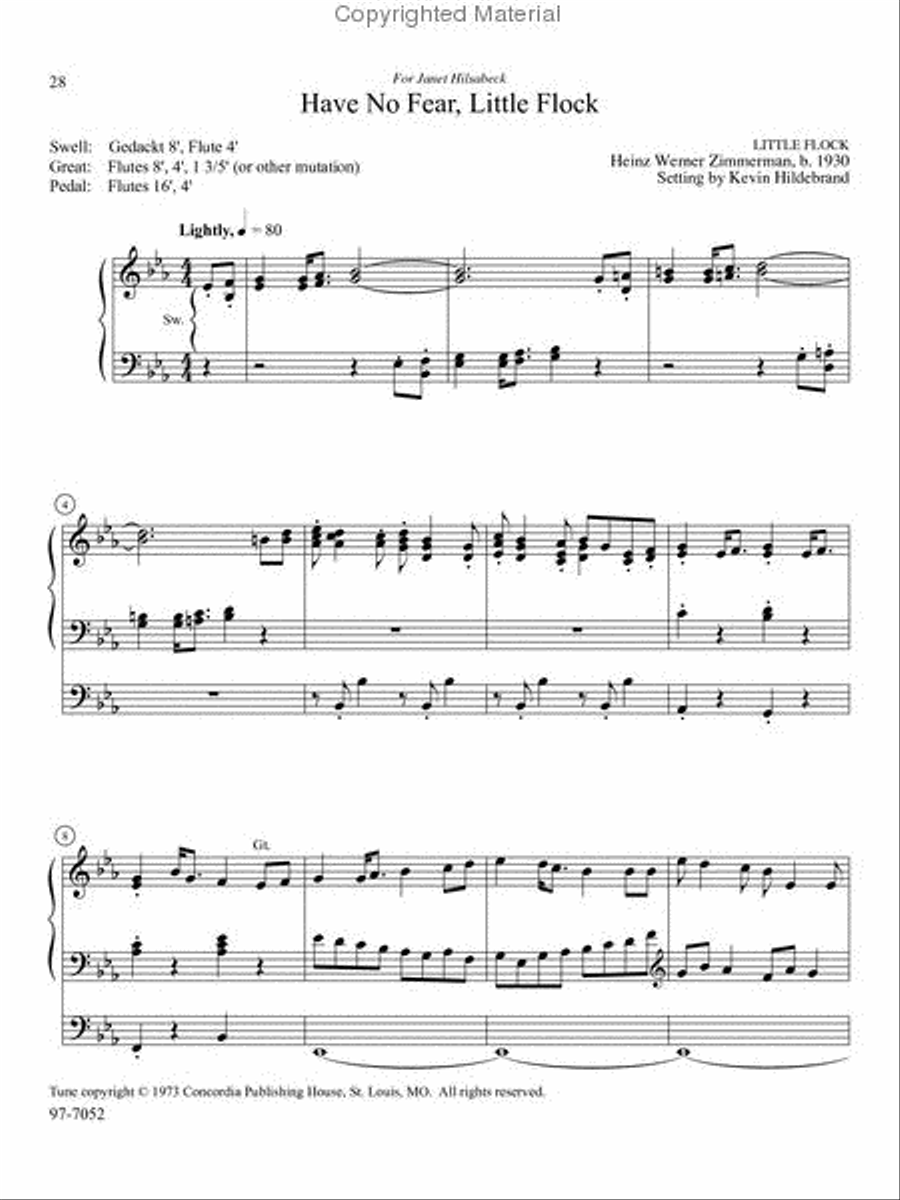 Musica Sacra: Easy Hymn Preludes for Organ, Vol. 3