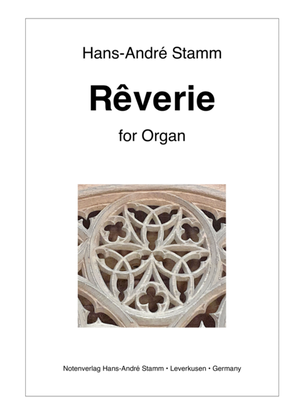 Book cover for Rêverie for organ