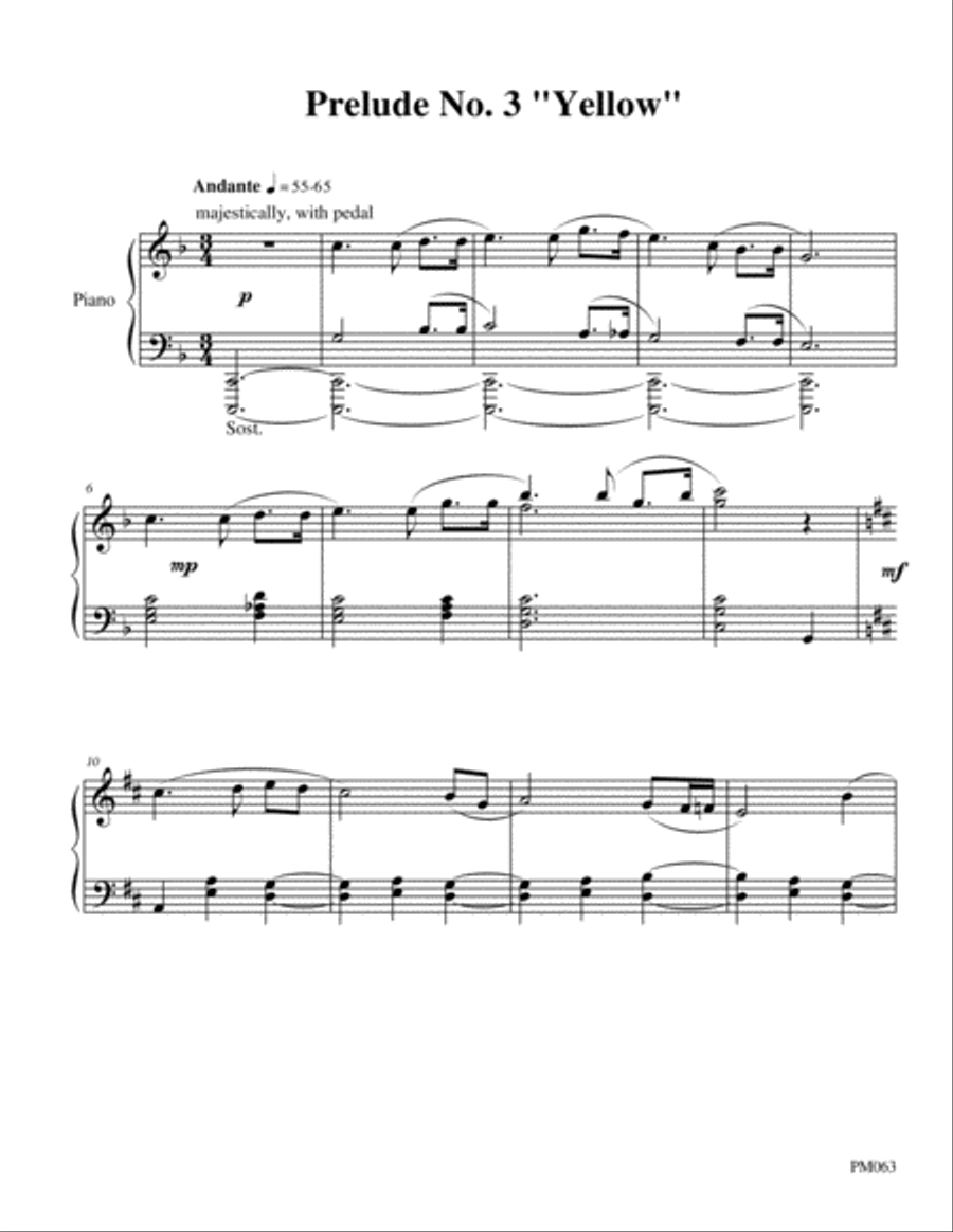 Spectrum (Seven Preludes) Piano Solo scores gallery preview page 6