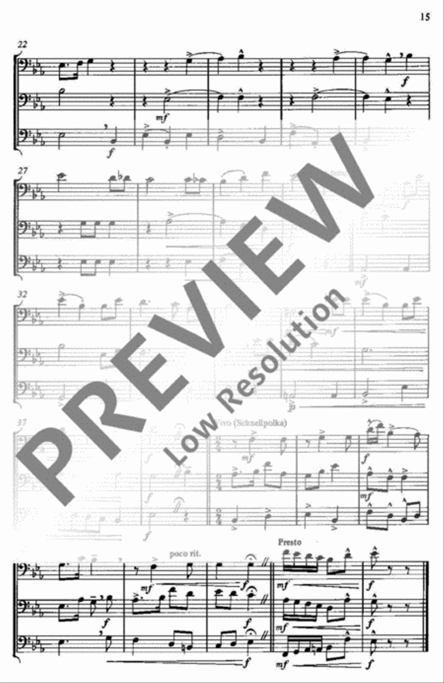Dance Movements from Europe Performance Score scores gallery preview page 16