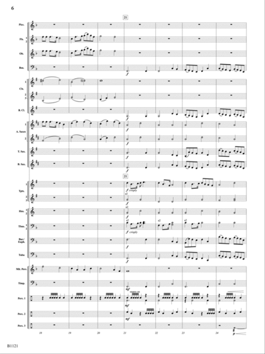 Lest We Forget: Score Concert Band scores gallery preview page 6
