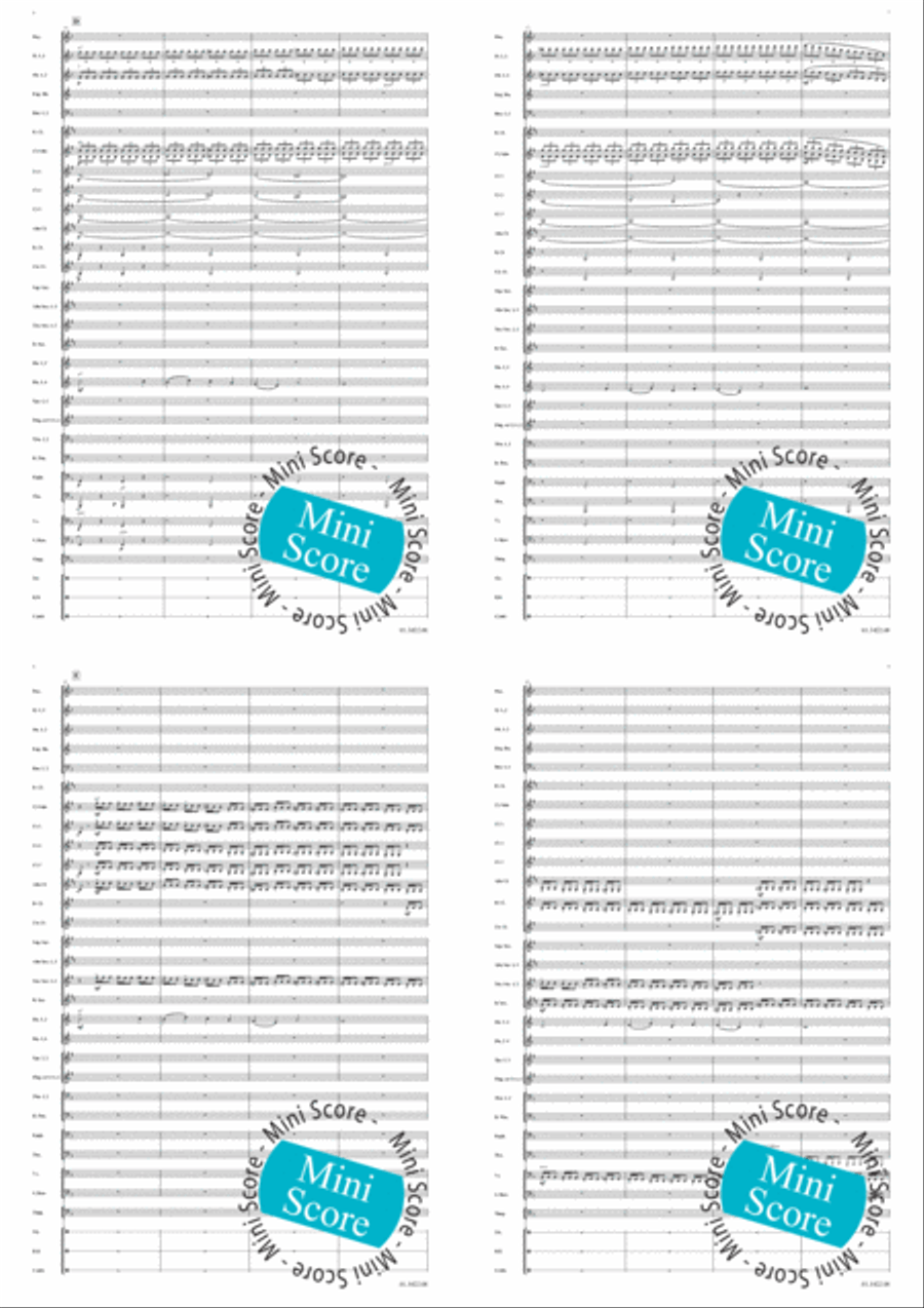 Voyevoda Overture Concert Band scores gallery preview page 4