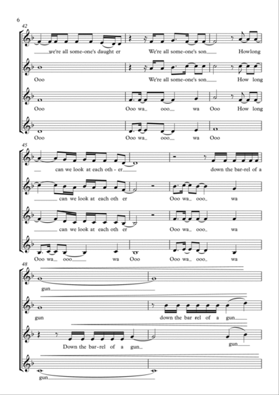 You're The Voice You're The Voice SSA scores gallery preview page 6