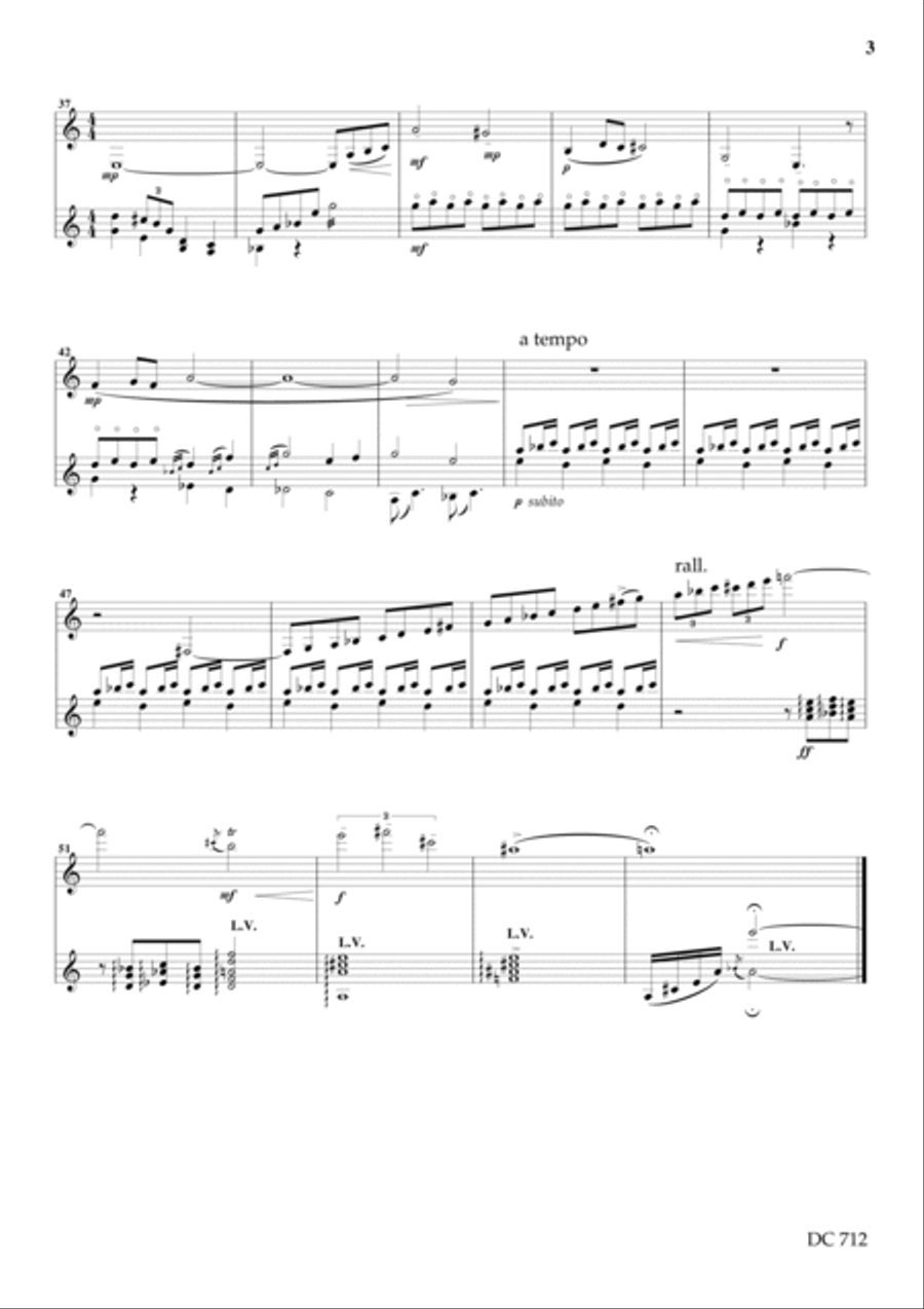 Tre dialoghi Veneziani for clarinet and guitar Clarinet scores gallery preview page 3
