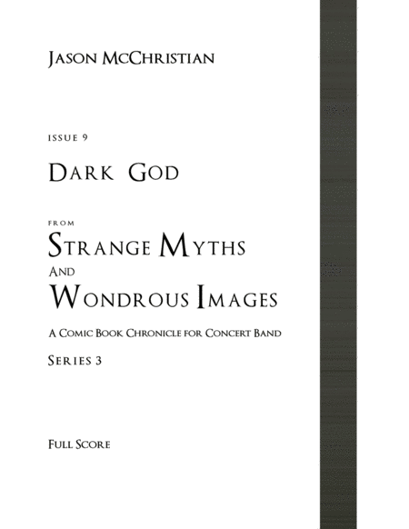 Series 3 from Strange Myths and Wondrous Images - A Comic Book Chronicle for Concert Band image number null