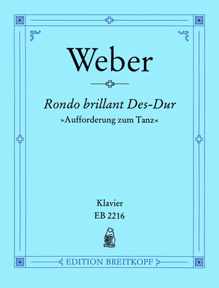 Book cover for Invitation to the Dance Op. 65