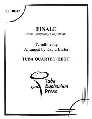 Book cover for Finale from Symphony No. 4