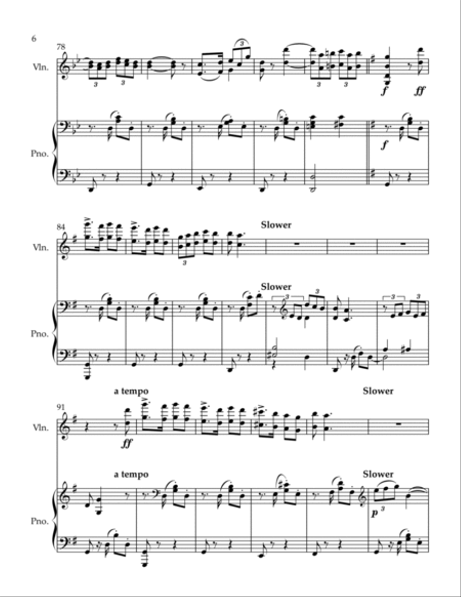 Escamilla Violin Solo scores gallery preview page 6