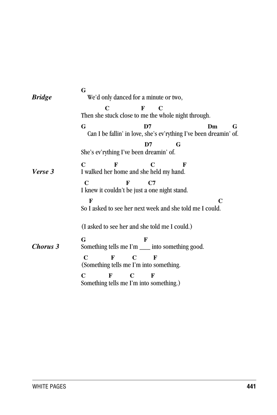 I'm Into Something Good Acoustic Guitar scores gallery preview page 2