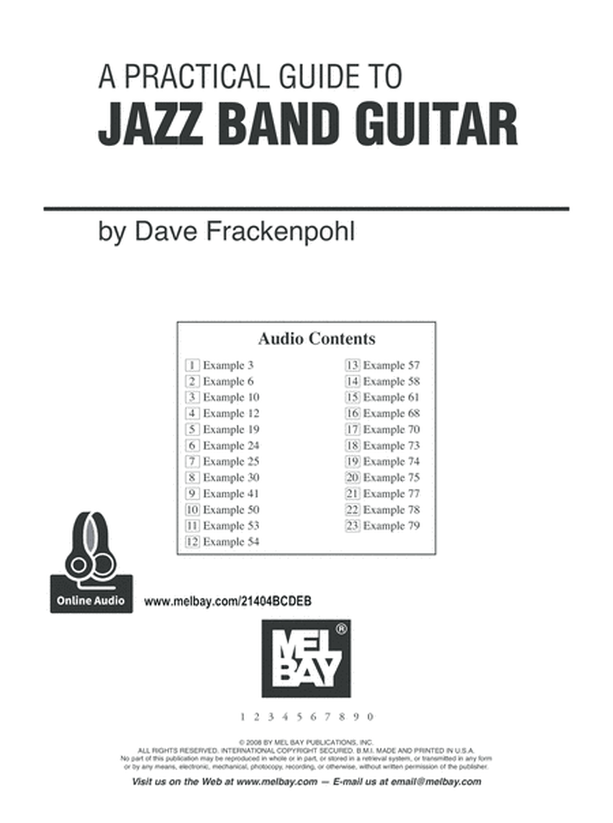A Practical Guide to Jazz Band Guitar image number null