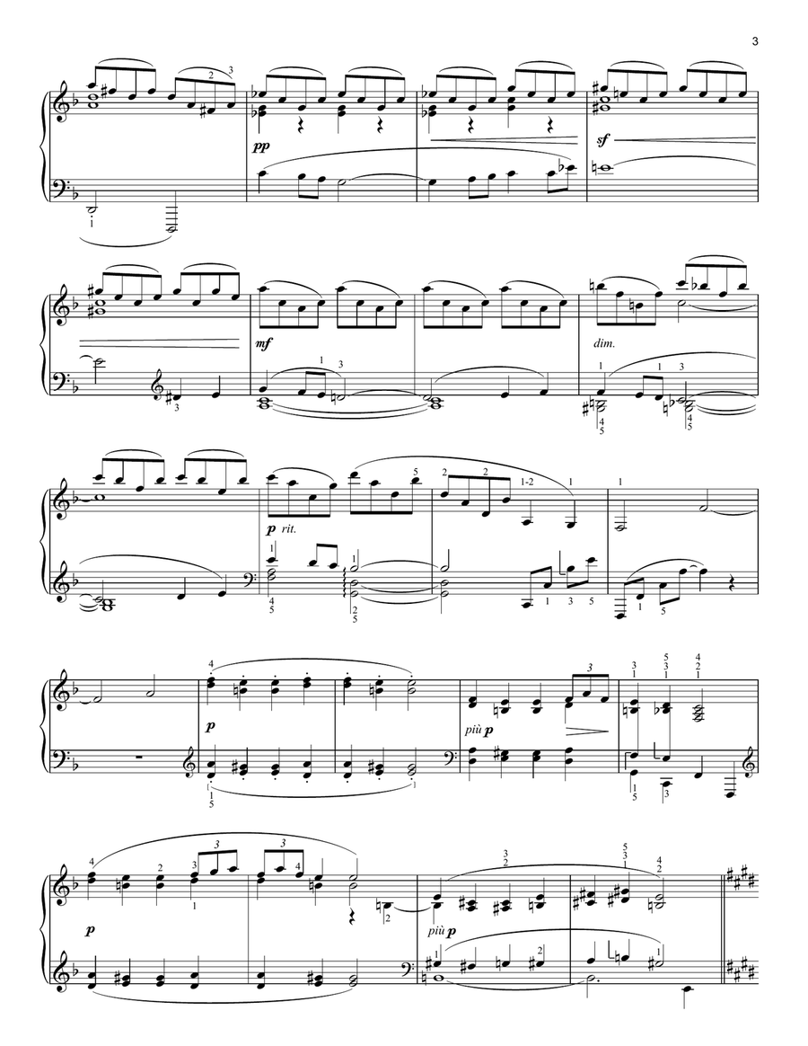 Reverie Piano Solo scores gallery preview page 3