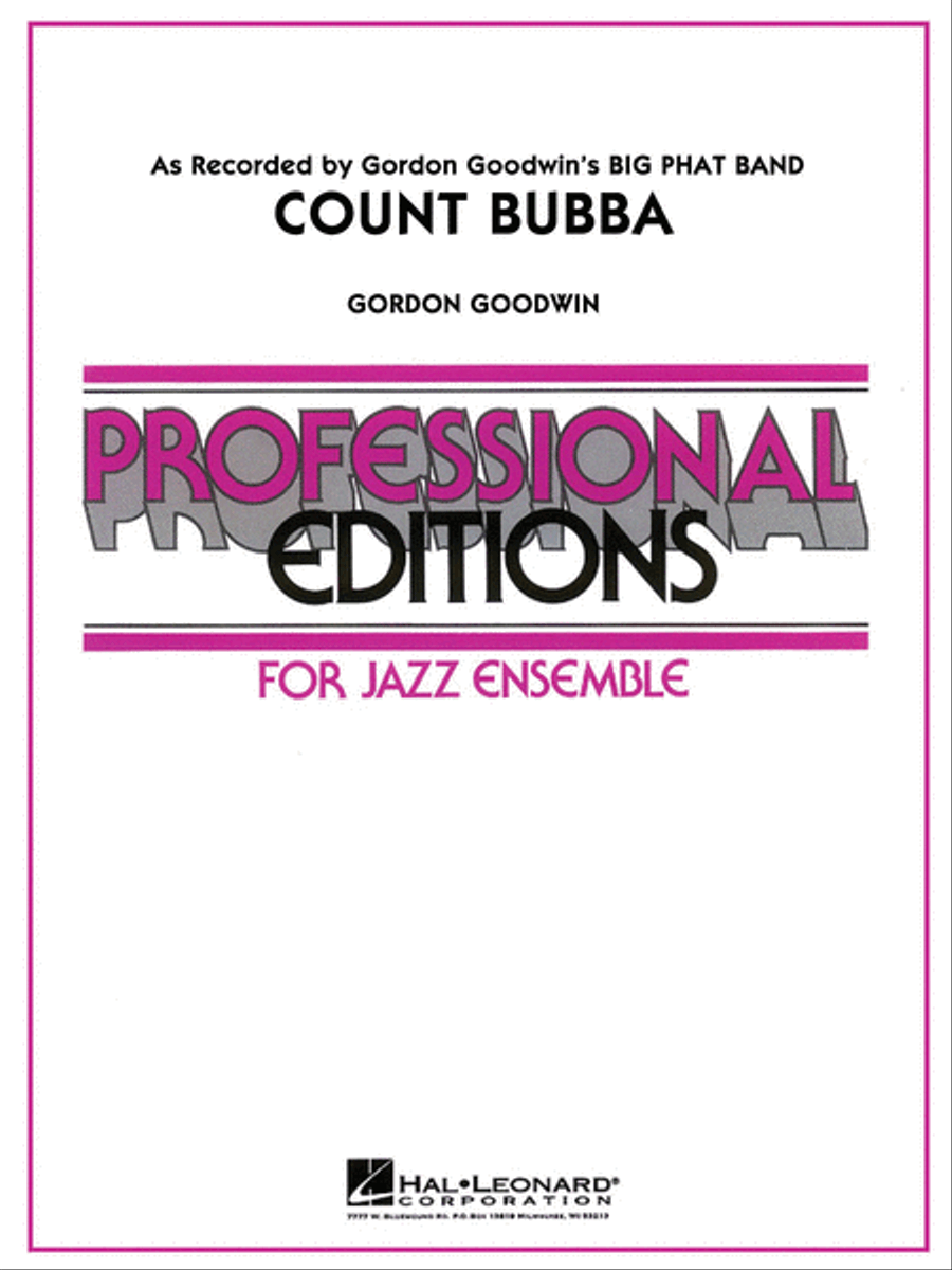 Count Bubba Jazz Ensemble scores gallery preview page 1