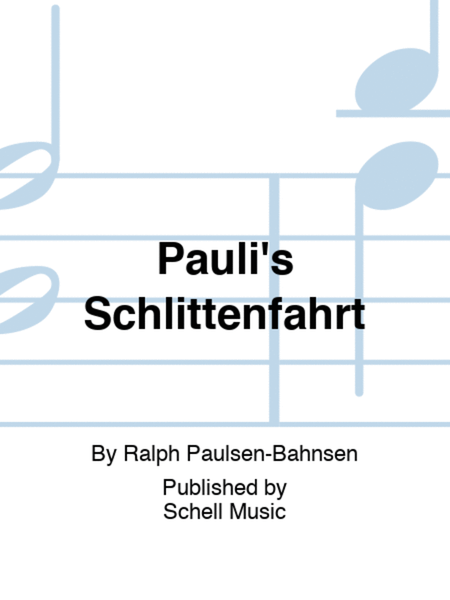 Pauli's Schlittenfahrt