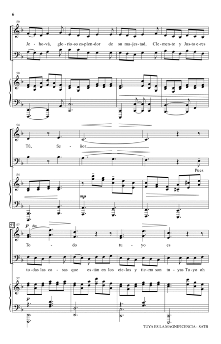 Tuya es la magnificencia Voice scores gallery preview page 5