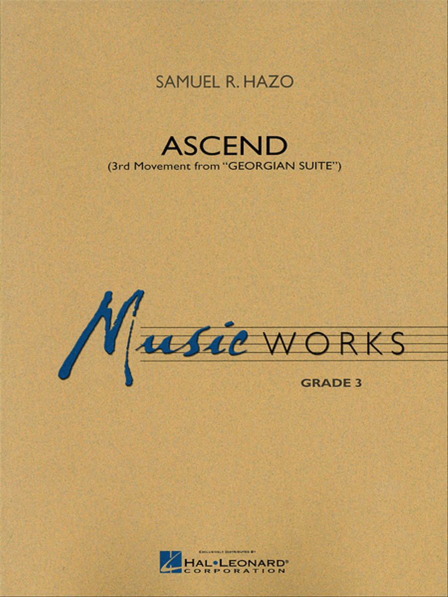 Ascend (Movement III of “Georgian Suite”) Concert Band scores gallery preview page 1