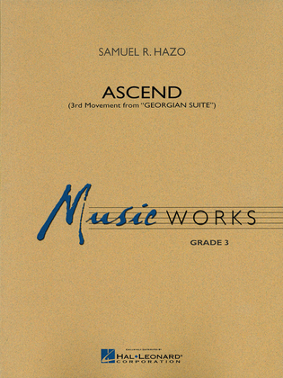 Book cover for Ascend (Movement III of “Georgian Suite”)