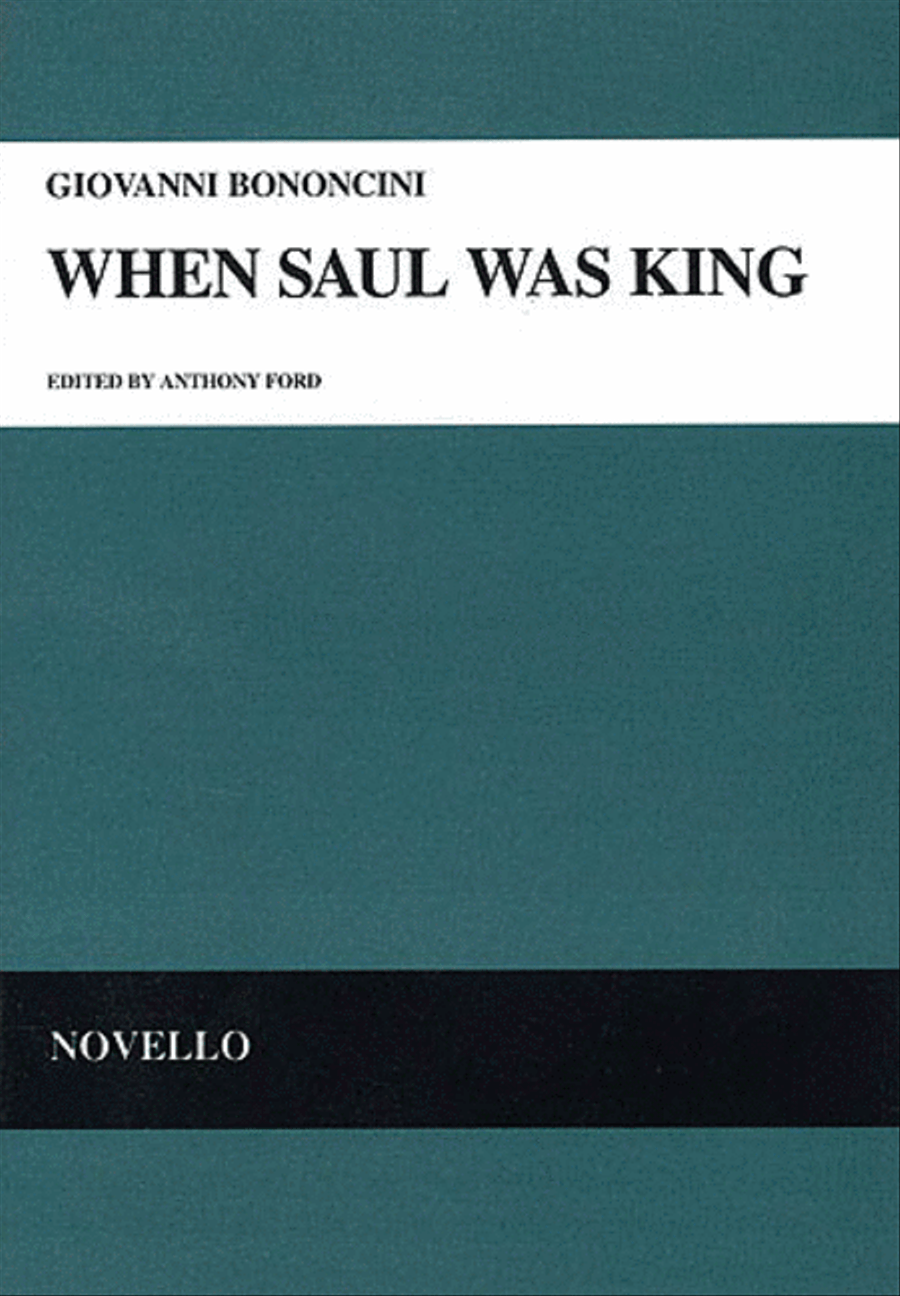 When Saul Was King 4-Part scores gallery preview page 1
