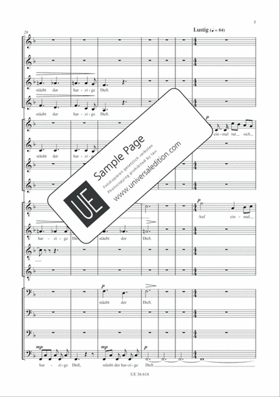 Im Sommerwind Im Sommerwind 4-Part scores gallery preview page 7