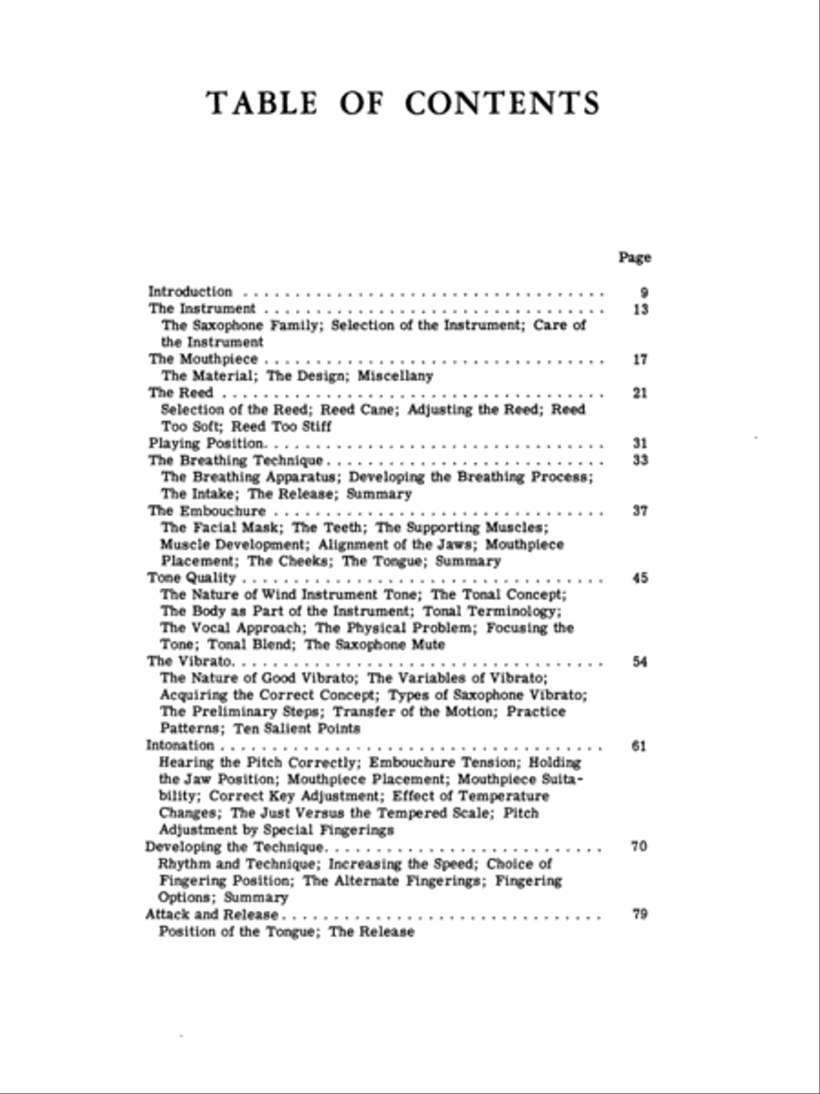 The Art of Saxophone Playing Saxophone scores gallery preview page 2