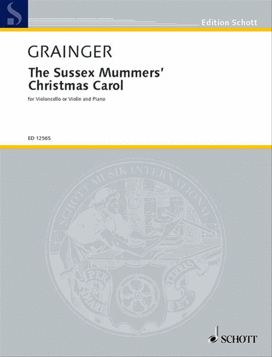 Grainger Sussex Mummers;vlpft Violin scores gallery preview page 1