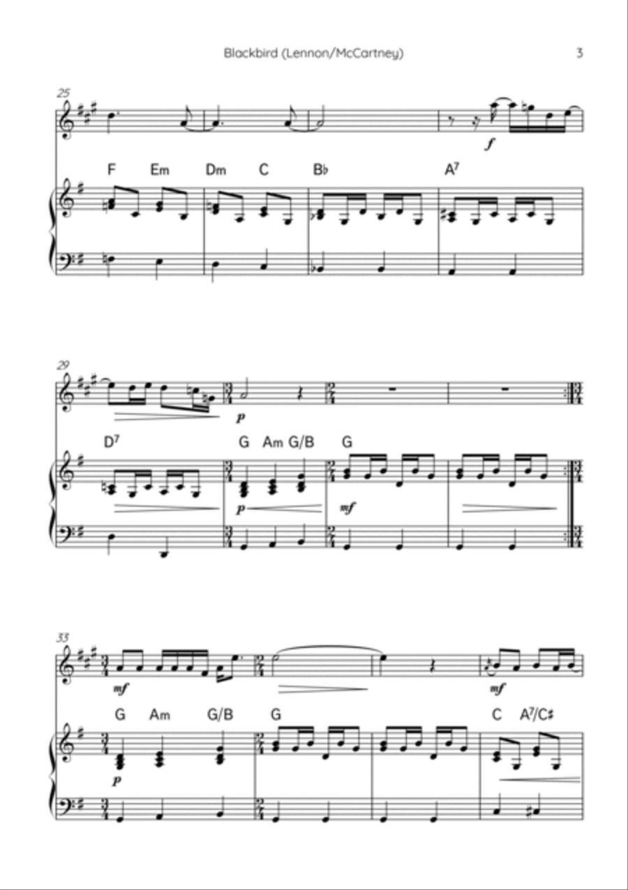 Blackbird Chamber Music scores gallery preview page 3