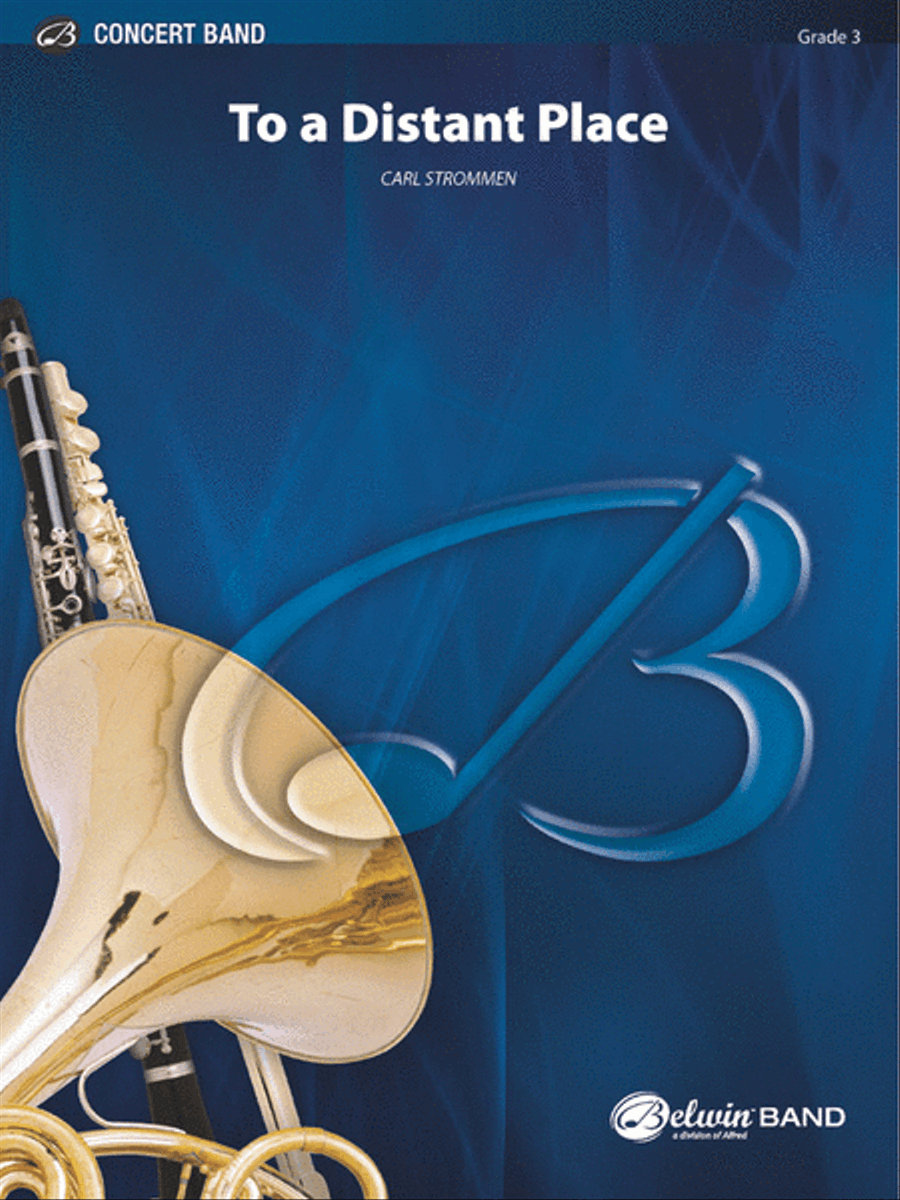 To a Distant Place Concert Band scores gallery preview page 1