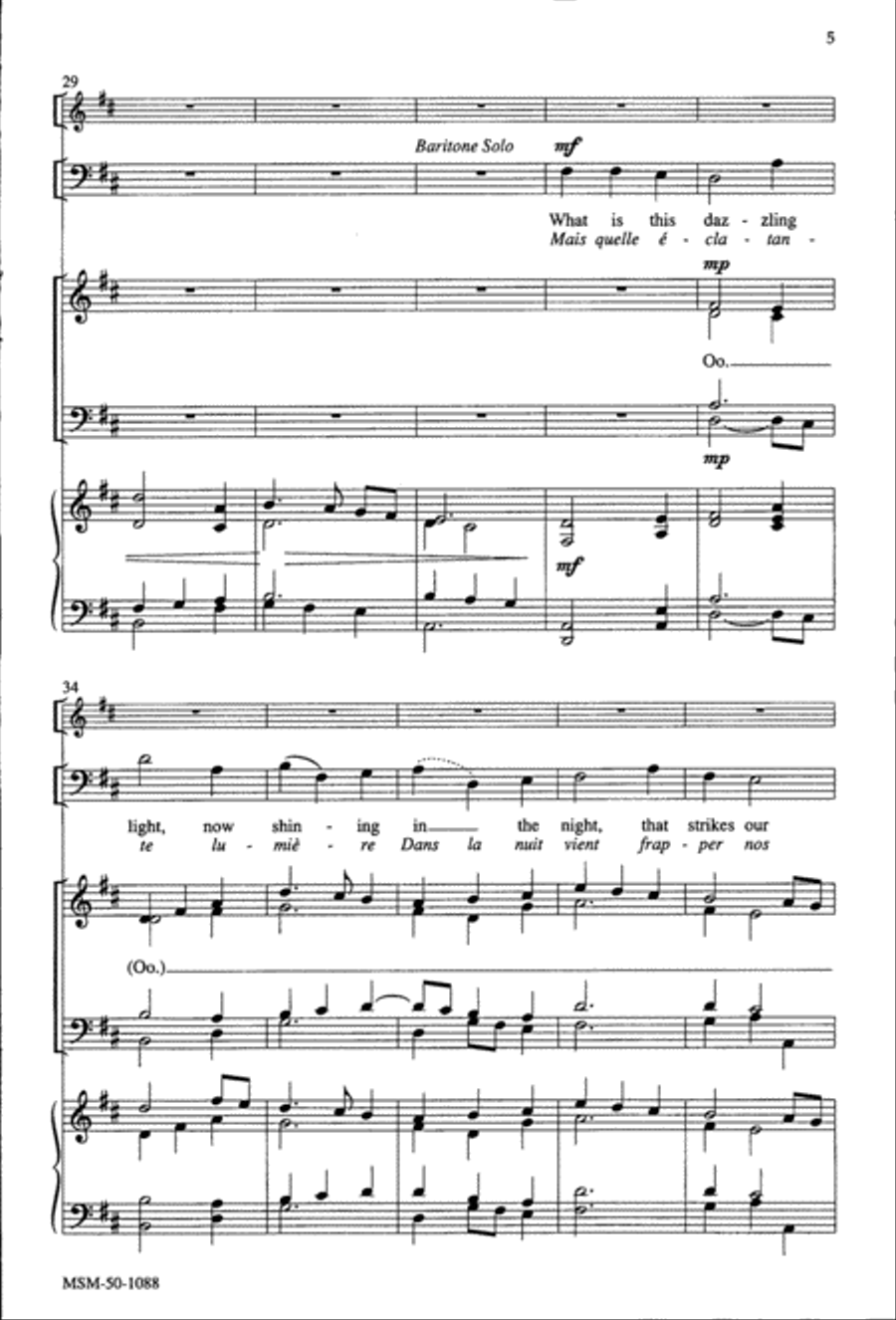 What Is This Lovely Fragrance? 4-Part scores gallery preview page 4