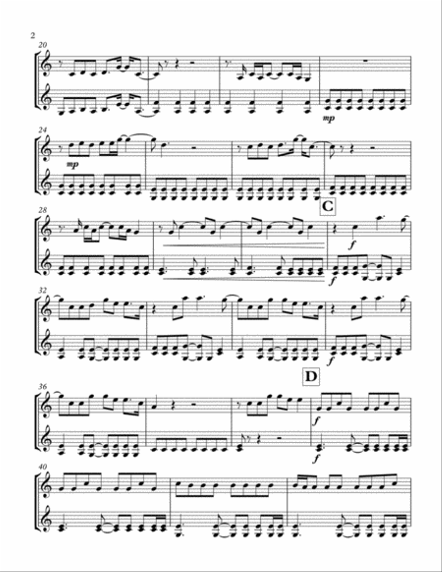 Yellow Yellow String Duet scores gallery preview page 3