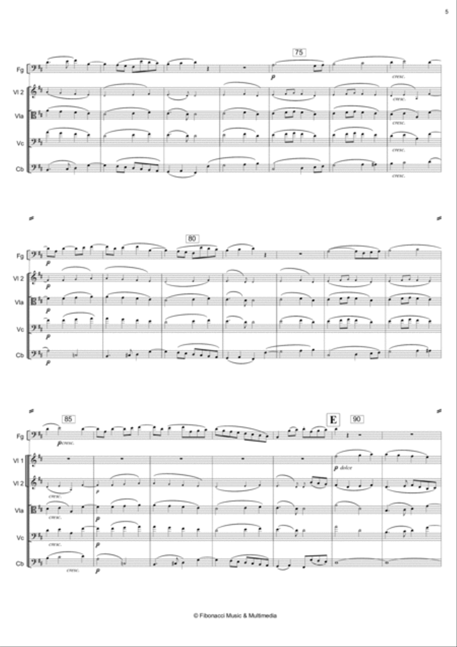 Ode an die Freude - Orchestral Score & Parts Full Orchestra scores gallery preview page 5