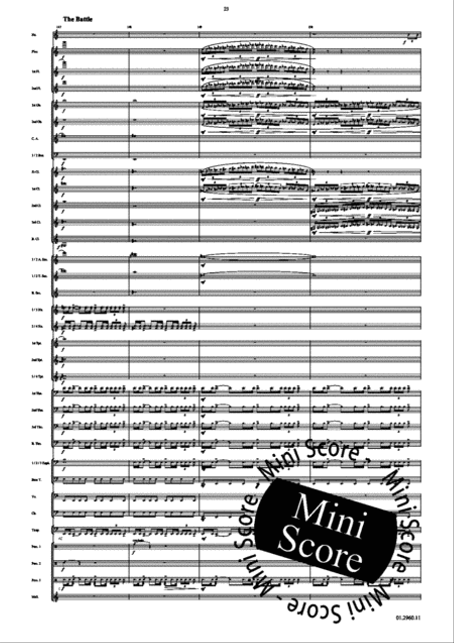 Jeanne d'Arc Concert Band scores gallery preview page 29