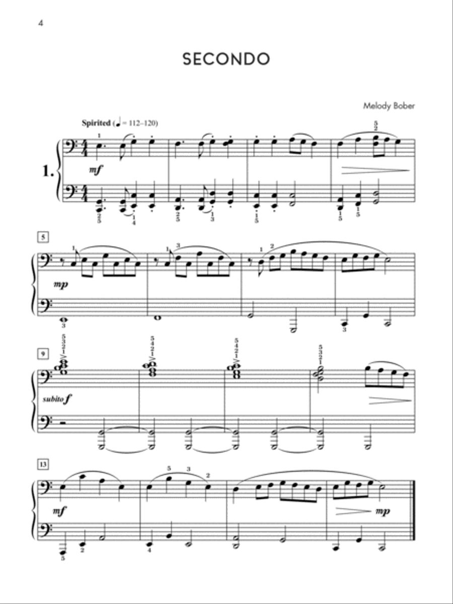 Hanon for Two Hanon for Two Small Ensemble scores gallery preview page 8
