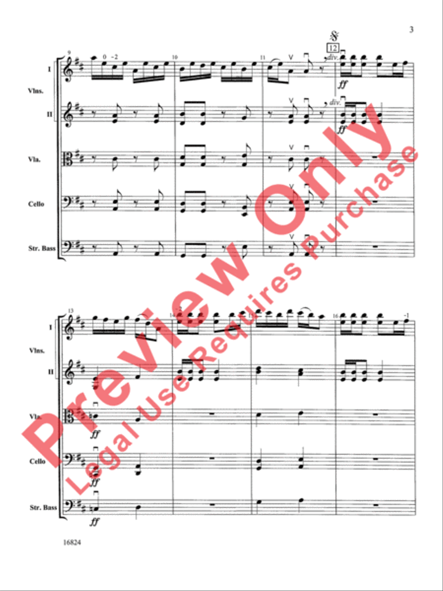 Geometric Dances Geometric Dances String Orchestra scores gallery preview page 4