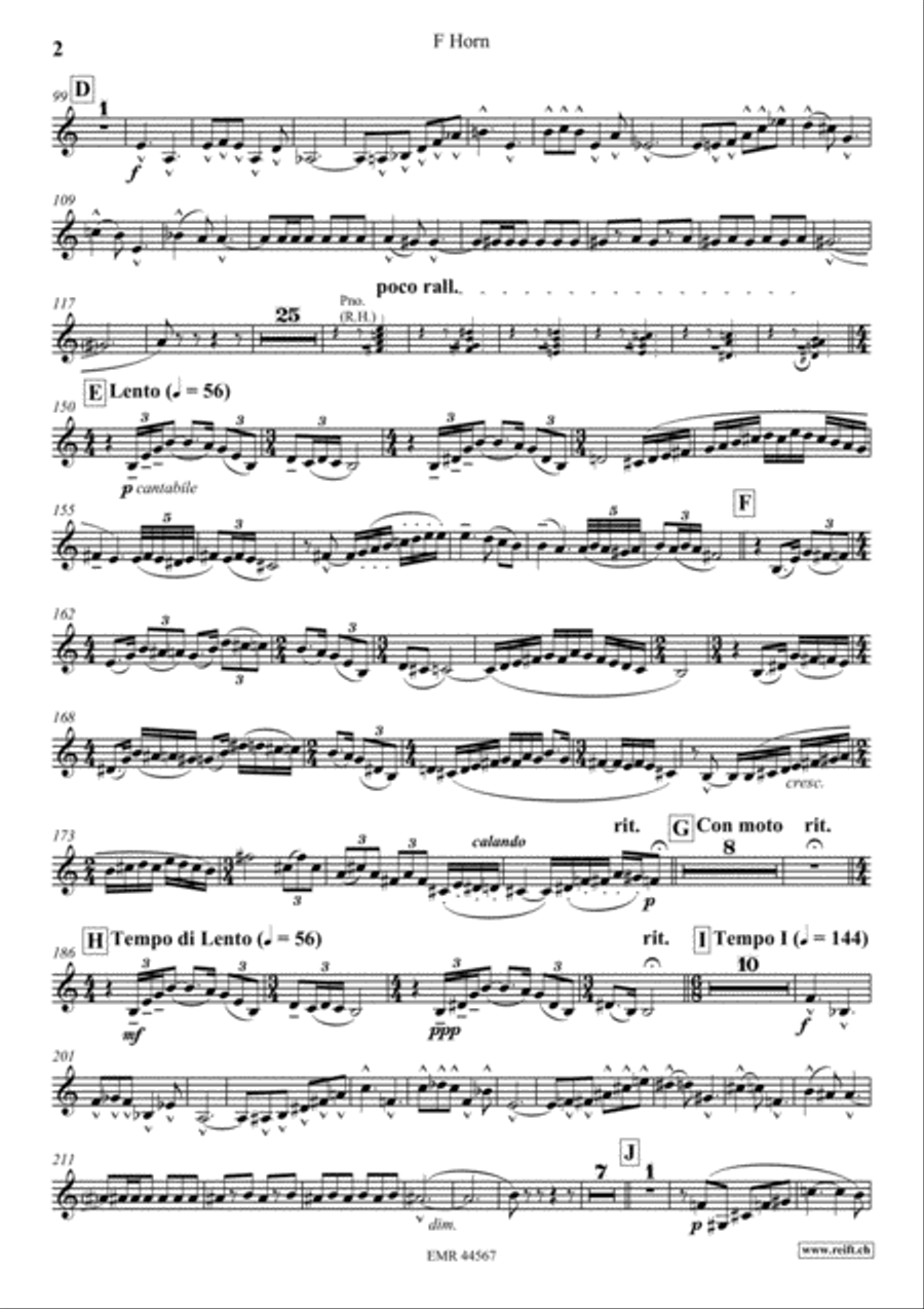 Scherzo Horn scores gallery preview page 3