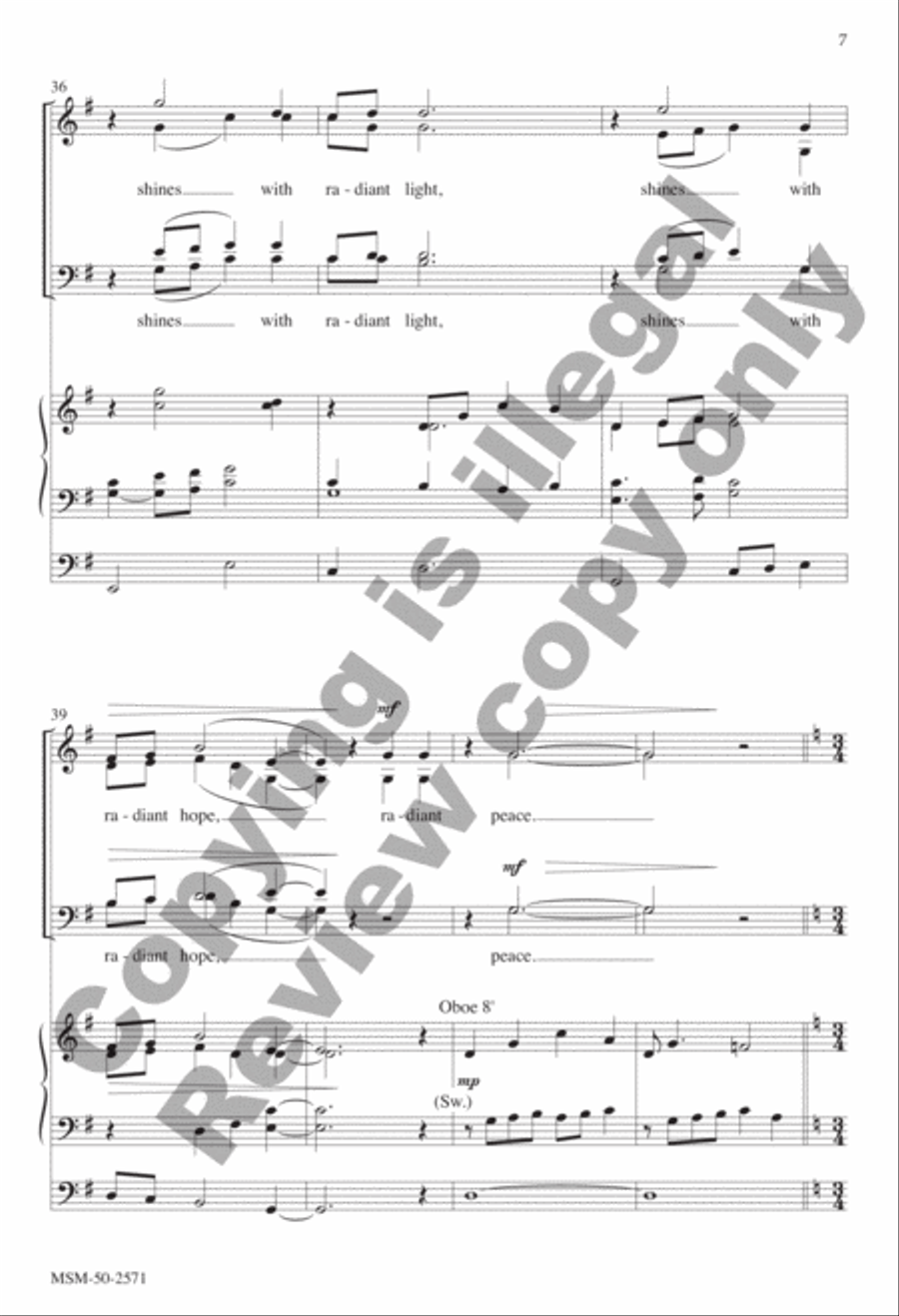 The House of David (Choral Score) image number null