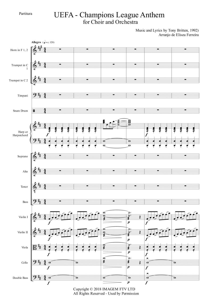uefa champions league orchestra