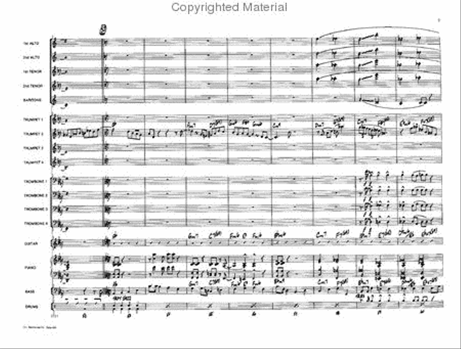 Travelin' Home Travelin' Home Jazz Ensemble scores gallery preview page 8