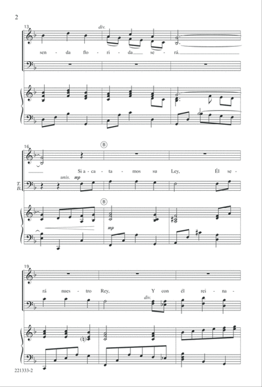Siervos de Jesus Siervos de Jesus 4-Part scores gallery preview page 6